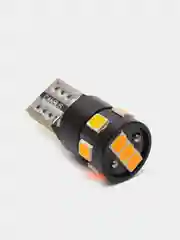 Автомобильная светодиодная (Led) лампа T10 W5W Orange  (W2.1x9.5) светодиод