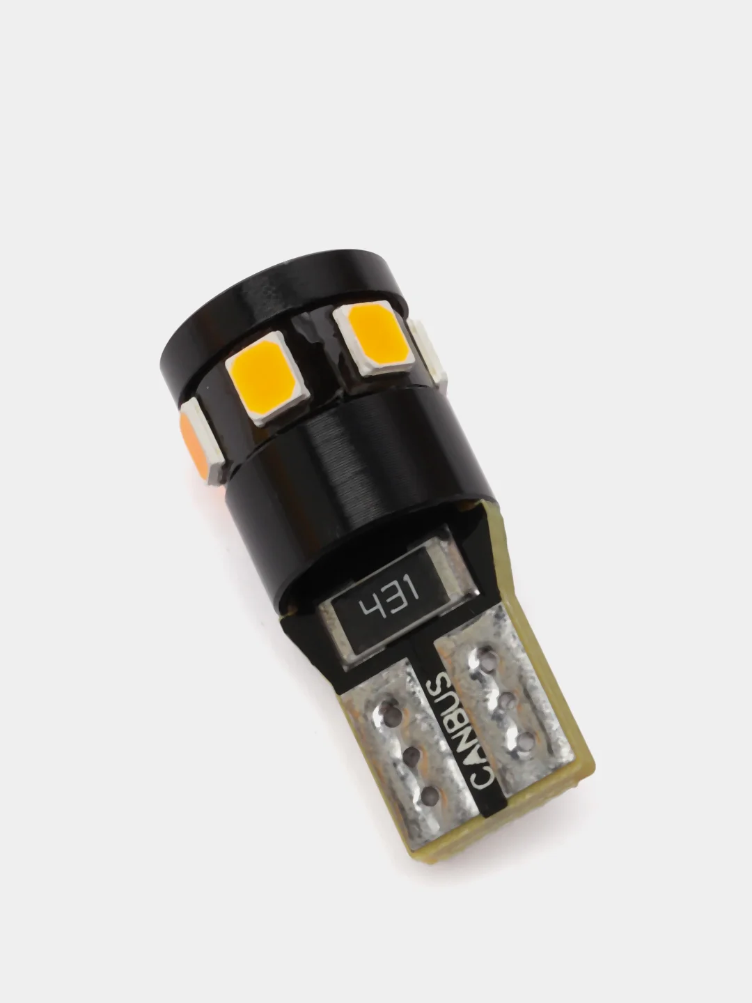 Автомобильная светодиодная (Led) лампа T10 W5W Orange  (W2.1x9.5) светодиод