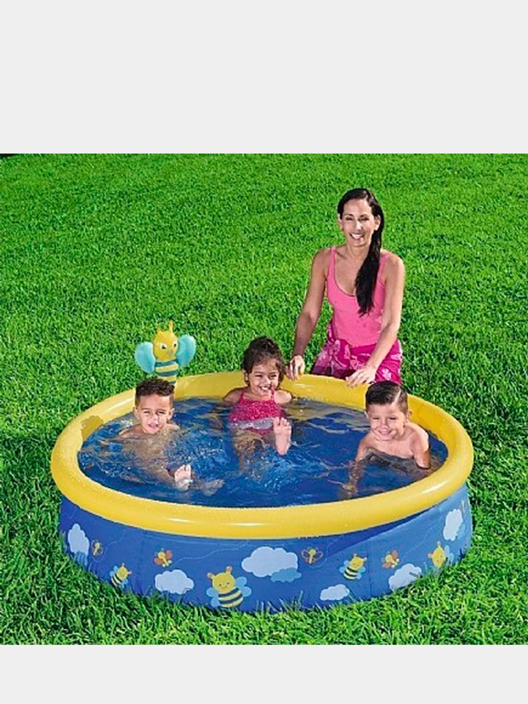 Бассейн Bestway My First Pool 152х38см с разбрызгивателем, 477л, от 2 лет