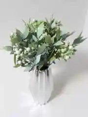 Аметистовый искусственные цветы боярышник, зелень, искуственная трава