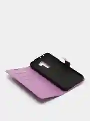 Лавандовый чехол-книжка на Xiaomi Redmi 9 с магнитной застежкой