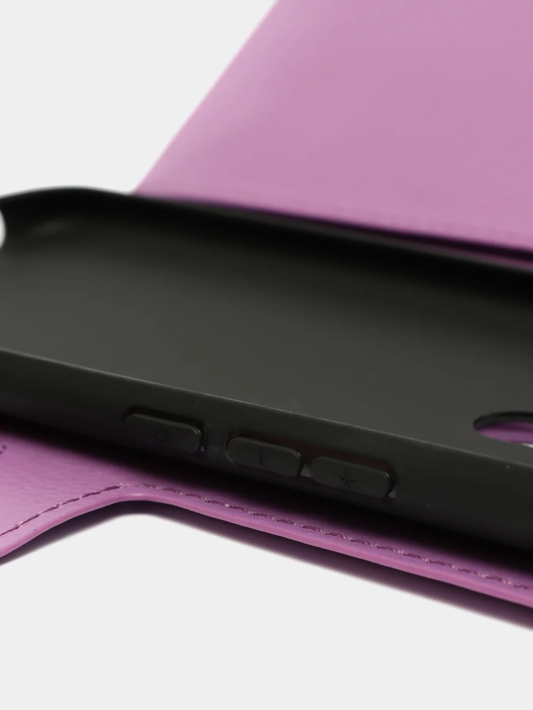 Лавандовый чехол-книжка на Xiaomi Redmi 9 с магнитной застежкой