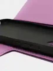 Лавандовый чехол-книжка на Xiaomi Redmi 9 с магнитной застежкой