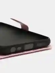 Розовый чехол-книжка на Xiaomi Redmi 9 с магнитной застежкой
