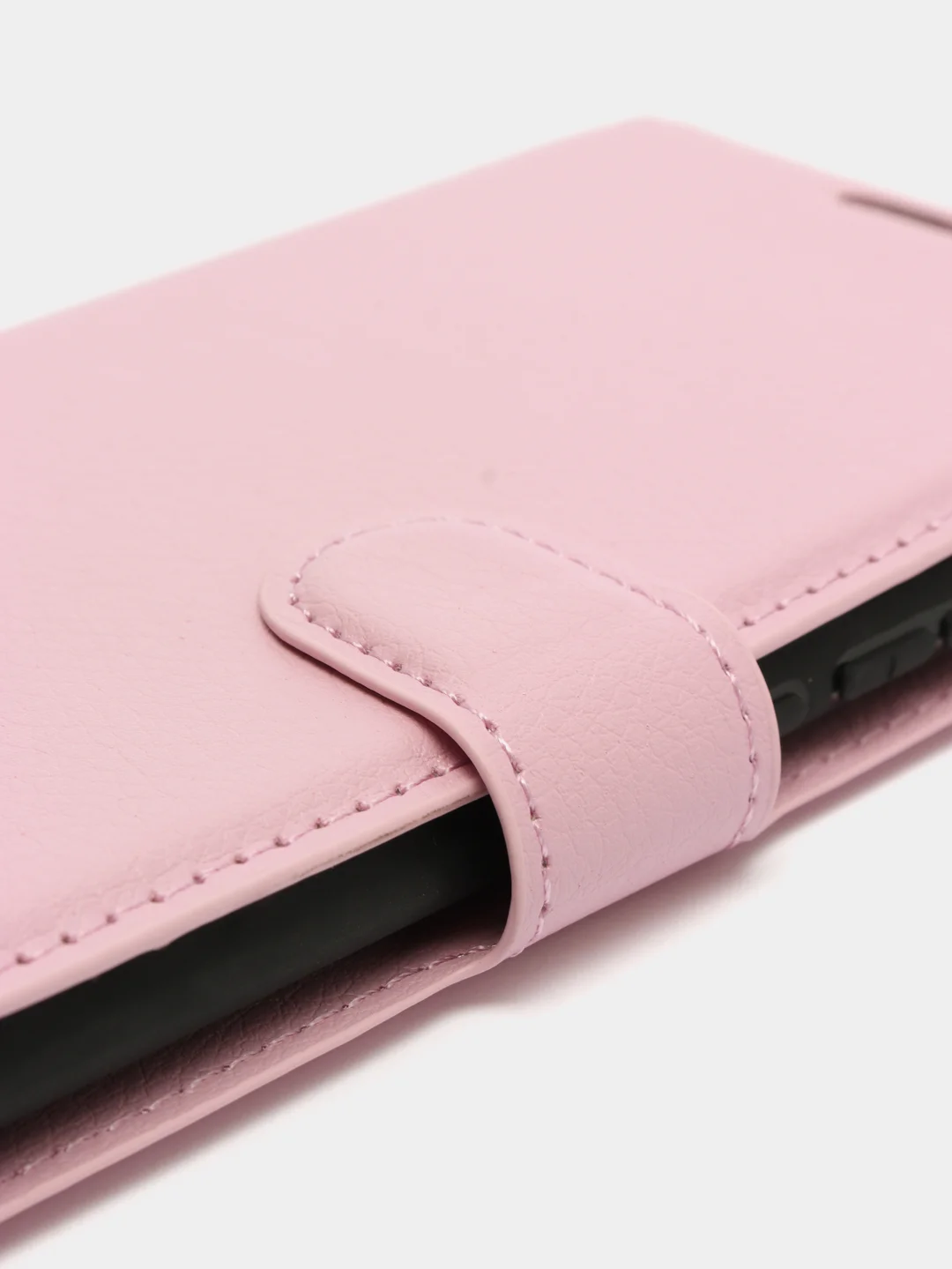 Розовый чехол-книжка на Xiaomi Redmi 9 с магнитной застежкой