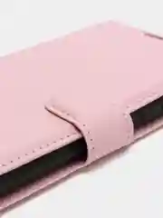 Розовый чехол-книжка на Xiaomi Redmi 9 с магнитной застежкой