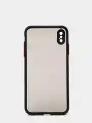 Черный силиконовый противоударный чехол для Iphone XS MAX