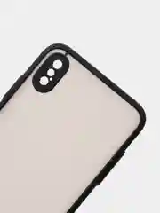 Черный силиконовый противоударный чехол для Iphone XS MAX