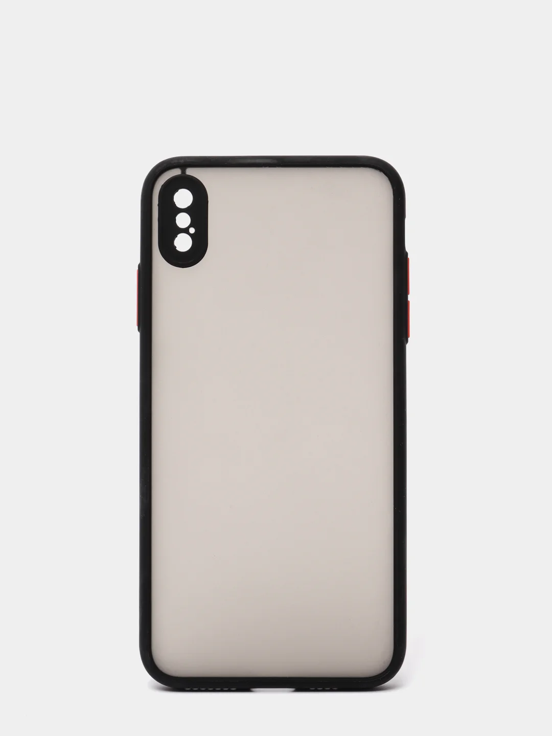 Черный силиконовый противоударный чехол для Iphone XS MAX