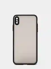 Черный силиконовый противоударный чехол для Iphone XS MAX
