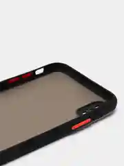 Черный силиконовый противоударный чехол для Iphone XS MAX