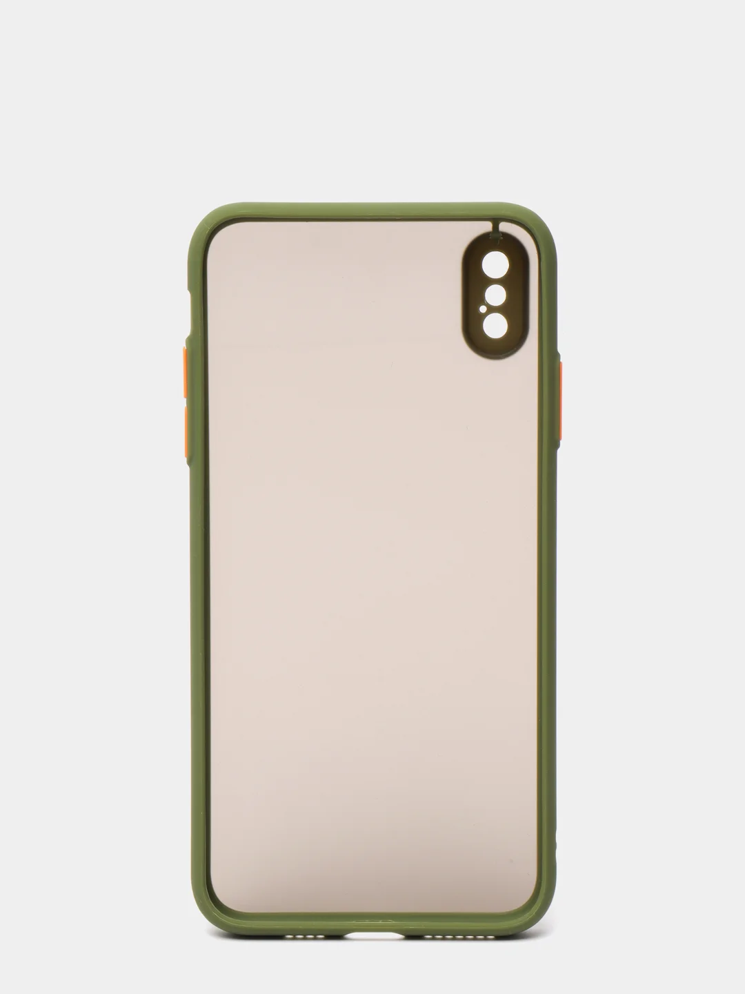 Лесной зеленый силиконовый противоударный чехол для Iphone XS MAX