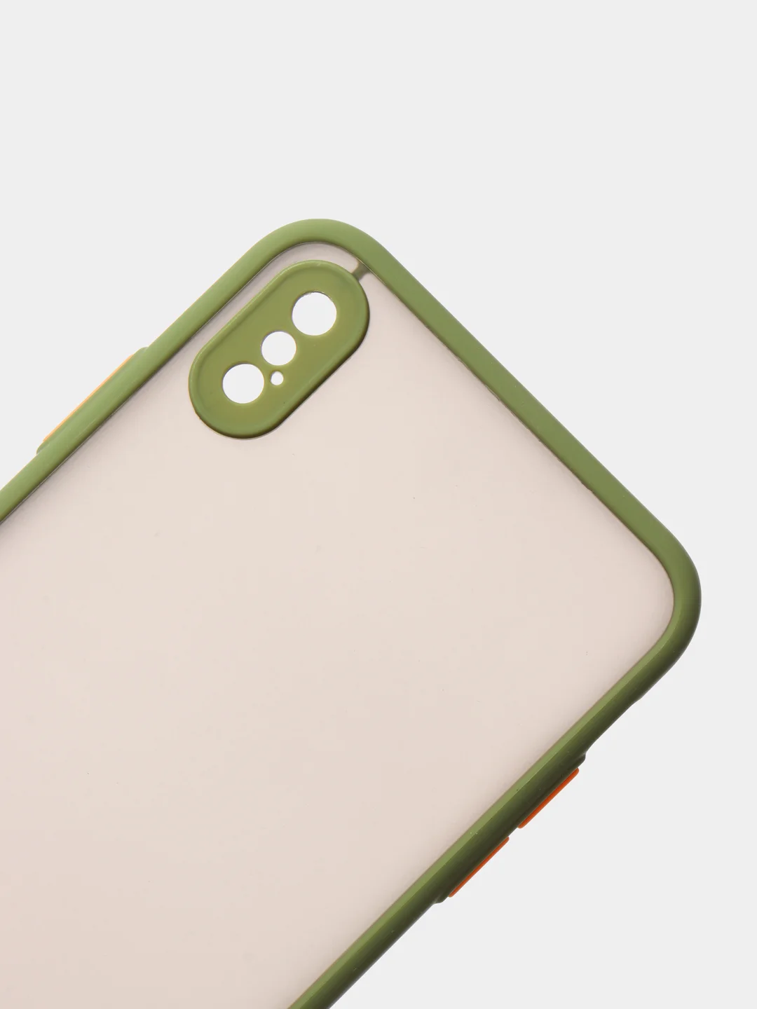 Лесной зеленый силиконовый противоударный чехол для Iphone XS MAX