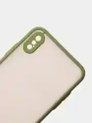 Лесной зеленый силиконовый противоударный чехол для Iphone XS MAX