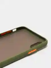Лесной зеленый силиконовый противоударный чехол для Iphone XS MAX