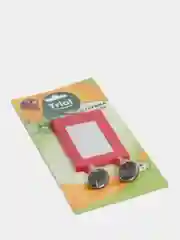 Игрушка для птиц Triol "Зеркало с колокольчиками", 80 х 175 мм