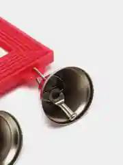 Игрушка для птиц Triol "Зеркало с колокольчиками", 80 х 175 мм