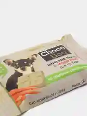 Лакомство для собак CHOCO DOG, шоколад белый, с морковью, 15 г