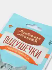 Лакомство для кошек Деревенские лакомства "Подушечки", с пюре из креветок, 30 г
