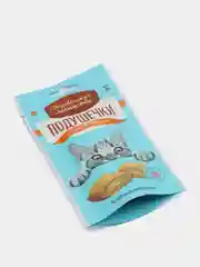 Лакомство для кошек Деревенские лакомства "Подушечки", с пюре из креветок, 30 г