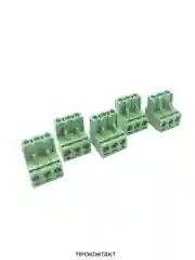 5 штук Клеммник 2EDG-5.08-03P XY2500F-A-03P 5.08 мм винтовой