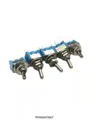 Микротумблер MTS-101 on-off, 3A 250VAC, 2 контакта, 5 штук