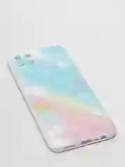 Бирюзовый чехол для Realme 8/8Pro, C11 (2020г.) Акварель