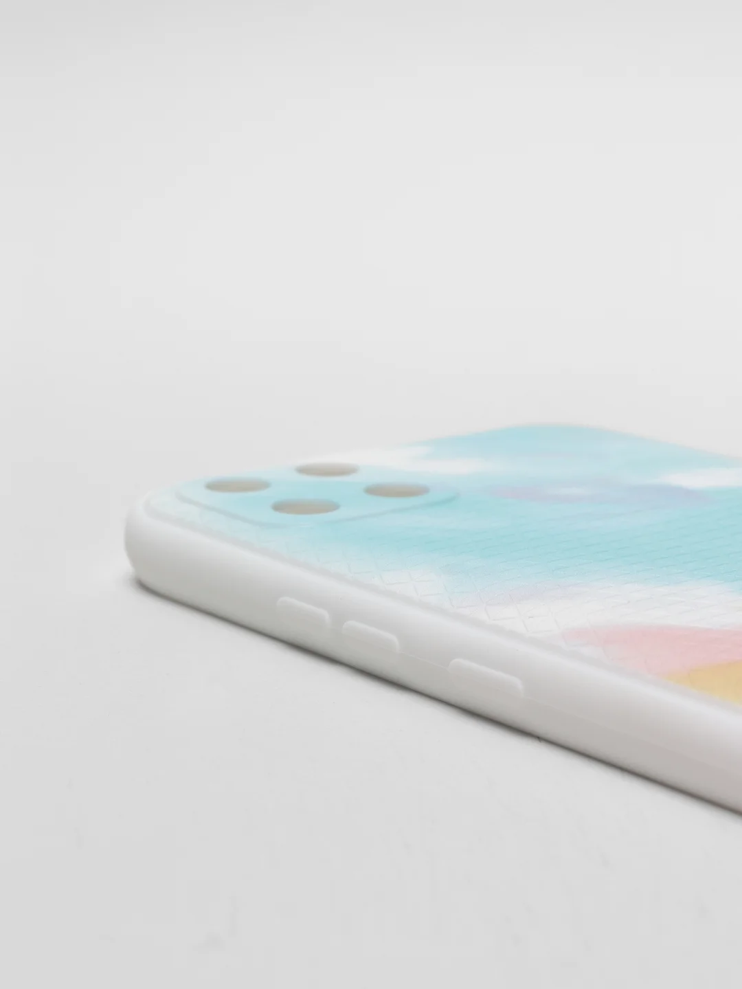 Бирюзовый чехол для Realme 8/8Pro, C11 (2020г.) Акварель