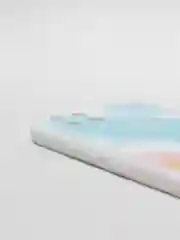 Бирюзовый чехол для Realme 8/8Pro, C11 (2020г.) Акварель