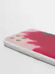 Тёмно-розовый чехол для Realme 8/8Pro, C11 (2020г.) Акварель