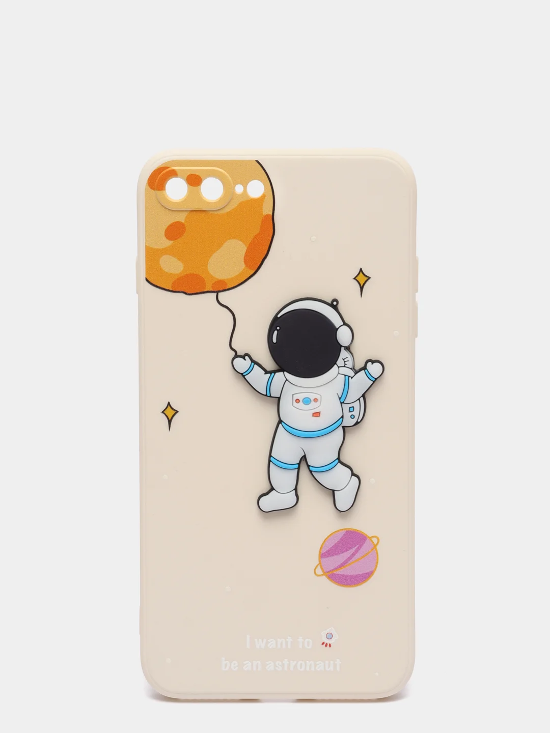 Бежевый чехол для iPhone 7 / 8 / 7 Plus / 8 Plus / SE / X / XS / XR / 11