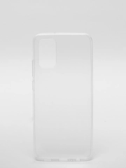 Накладка ультратонкая "Lux" 1 мм для Samsung Galaxy A02s (цвет=прозрачный)