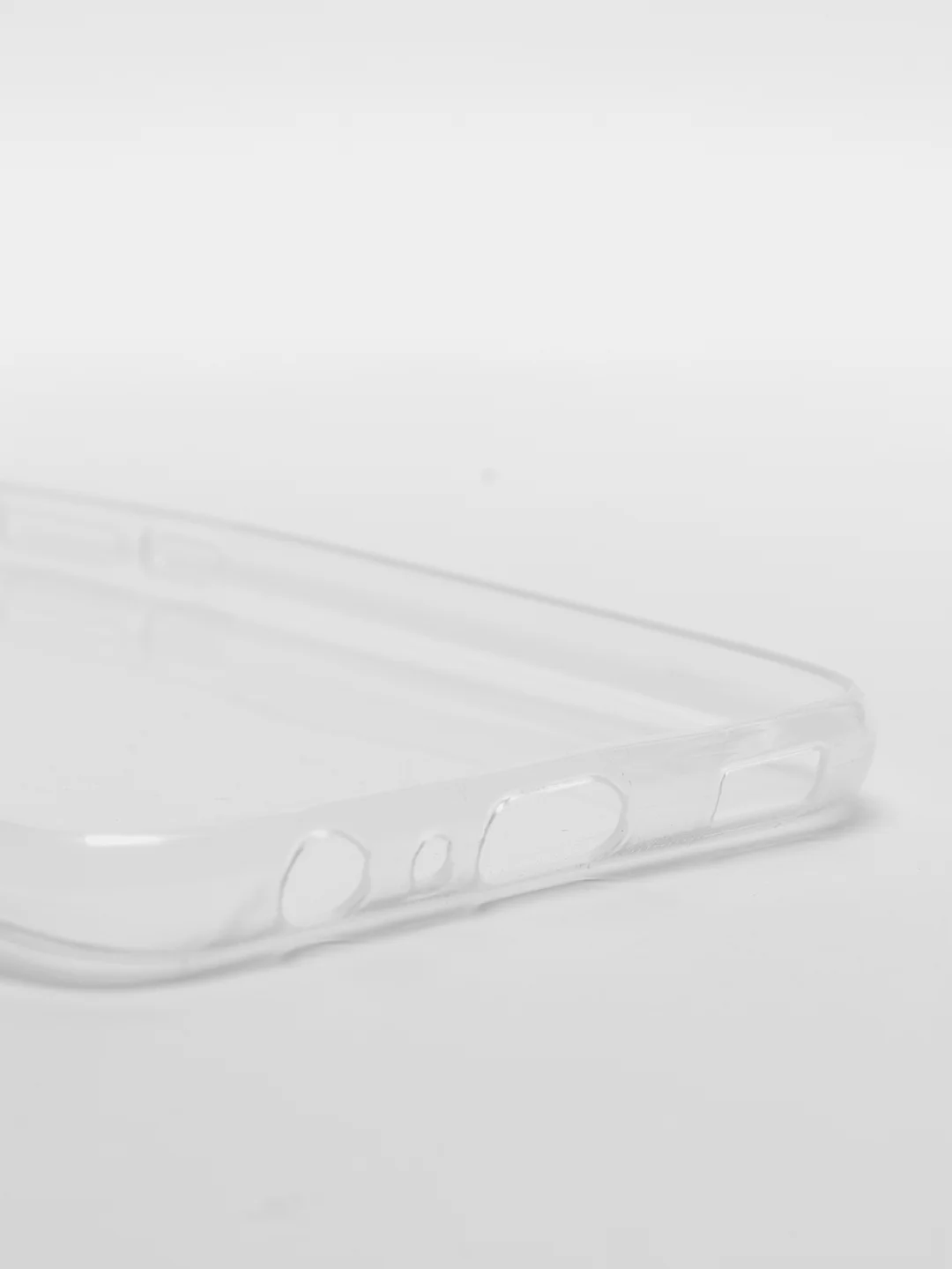 Накладка ультратонкая "Lux" 1 мм для Samsung Galaxy A02s (цвет=прозрачный)