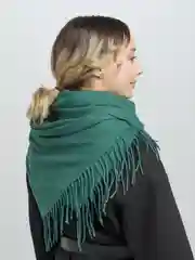 Вишнёвый платок кашемировый