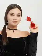 Желтый очки имиджевые MIRSEE в форме губ/солнцезащитные/унисекс/цветные