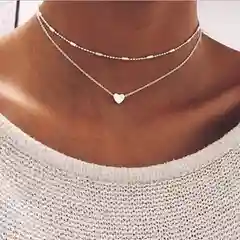 Золотой ожерелье-чокер с невидимой линией/кристалл/бегунок/подвеска на шею/циркон