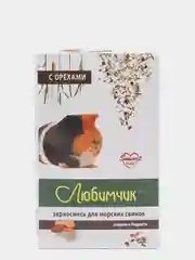 Корм для морских свинок Любимчик Орехи - энергия и бодрость, рациональное питание, 400 гр