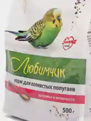 Корм для волнистых попугаев, Стандарт Любимчик - здоровье и активность, 500 гр