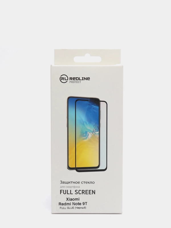На Xiaomi Redmi Note 9T стекло защитное Redline