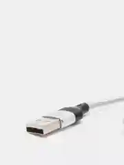 Серый usb-кабель магнитный Twitch 2.1 A, type-c, lightning
