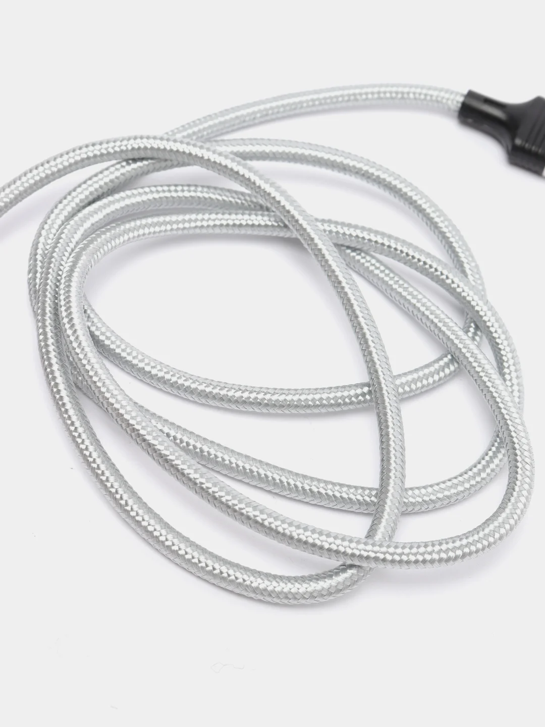 Серый usb-кабель магнитный Twitch 2.1 A, type-c, lightning