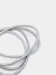Серый usb-кабель магнитный Twitch 2.1 A, type-c, lightning