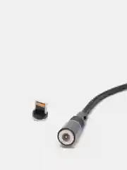Черный usb-кабель магнитный Twitch 2.1 A, type-c, lightning