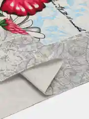 Белый дорожка на стол Butterfly, 50х140 см
