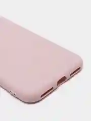 Бежевый меланж чехол силиконовый для iPhone 8, 7