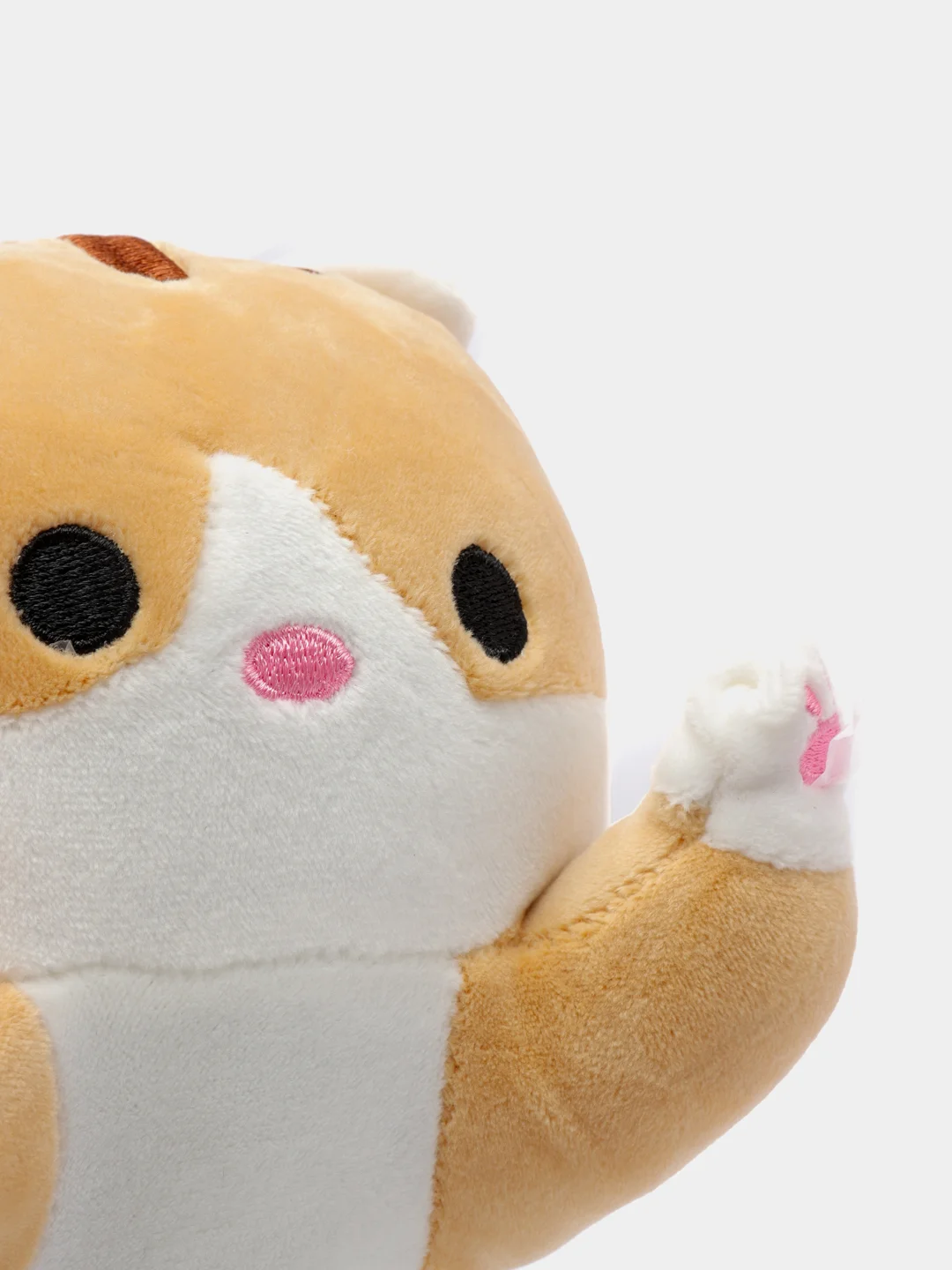 Рыжий мягкая игрушка Кот-батон,кот сосиска 50 см