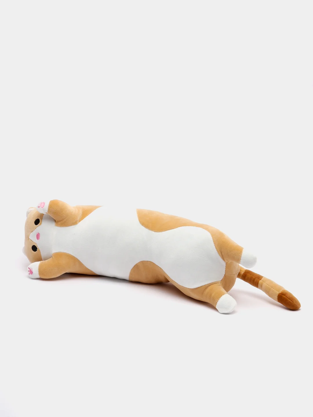 Рыжий мягкая игрушка Кот-батон,кот сосиска 50 см