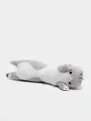 Серый мягкая игрушка Кот-батон,кот сосиска 50 см