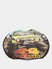 Чехол запасного колеса OFF ROAD R16,17 диаметр 77см SKYWAY экокожа/полиэстер S06301053