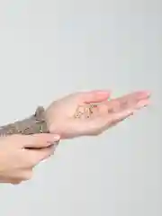 Серьги женские с подвеской "Цветок"